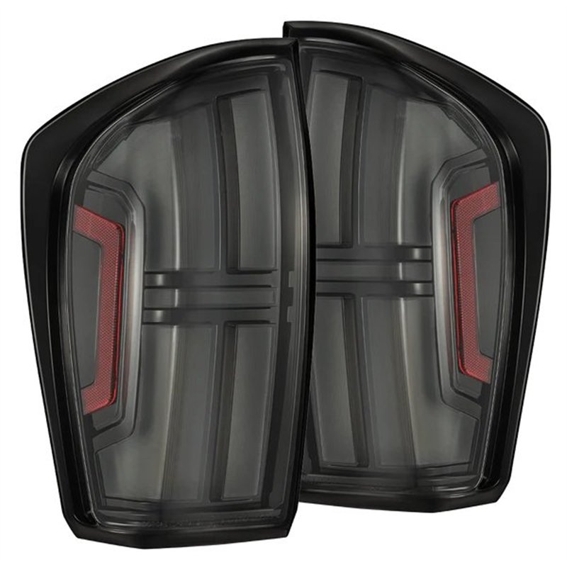 AlphaRex | Prismatic LED Taillights Black - Tacoma 2.7L / 3.5L 2016-2023