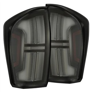 AlphaRex | Prismatic LED Taillights Alpha-Black - Tacoma 2.7L / 3.5L 2016-2023