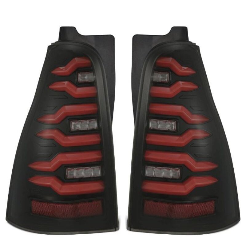 AlphaRex | LED Taillights Black Red - 4Runner 4.0L / 4.7L 2003-2009