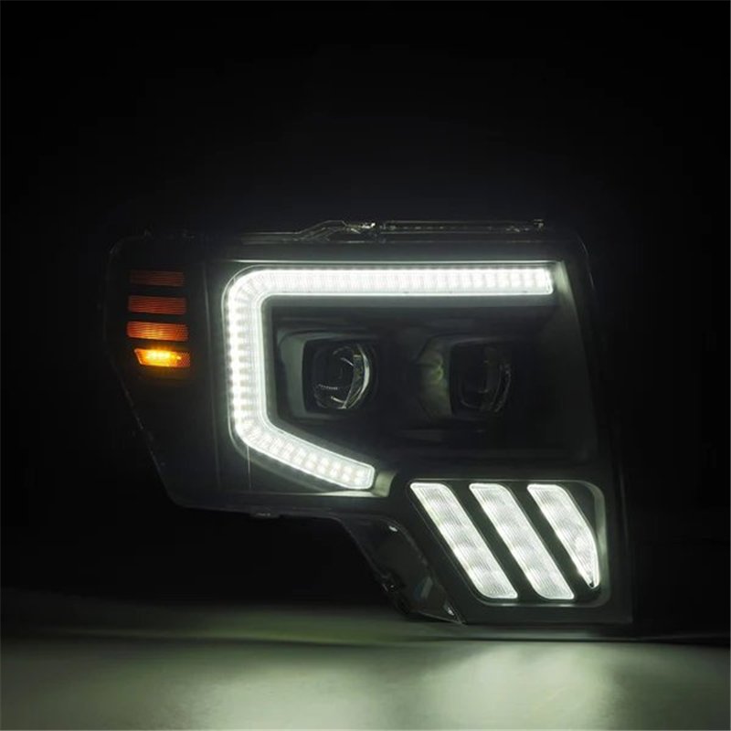 AlphaRex | LED Projector Headlights in Black - F-150 2009-2014