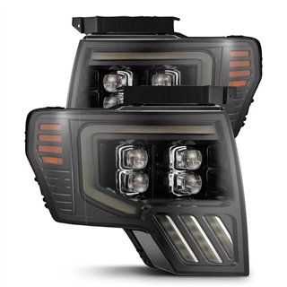AlphaRex | LED Projector Headlights in Alpha Black - F-150 2009-2014