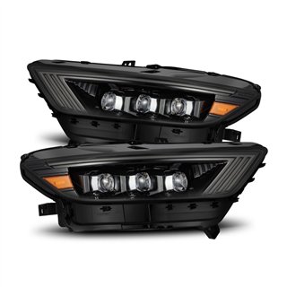 AlphaRex | LED Projector Headlights in Alpha Black - Mustang / Shelby GT350 2015-2020