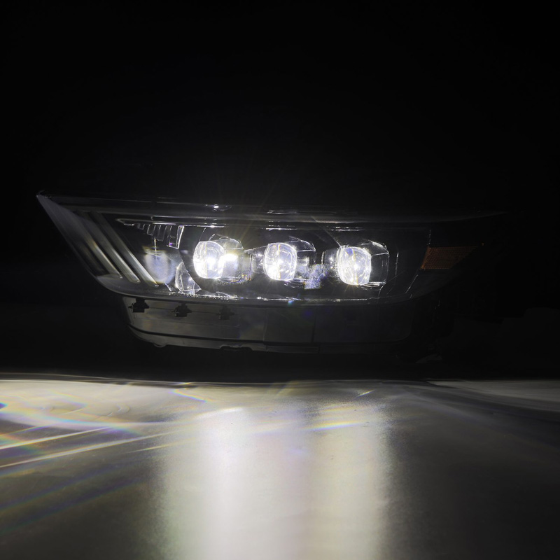AlphaRex | LED Projector Headlights in Alpha Black - Mustang / Shelby GT350 2015-2020