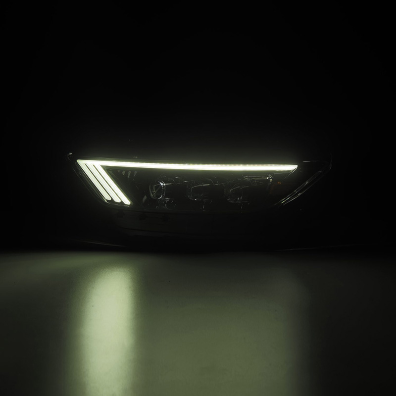 AlphaRex | LED Projector Headlights in Alpha Black - Mustang / Shelby GT350 2015-2020