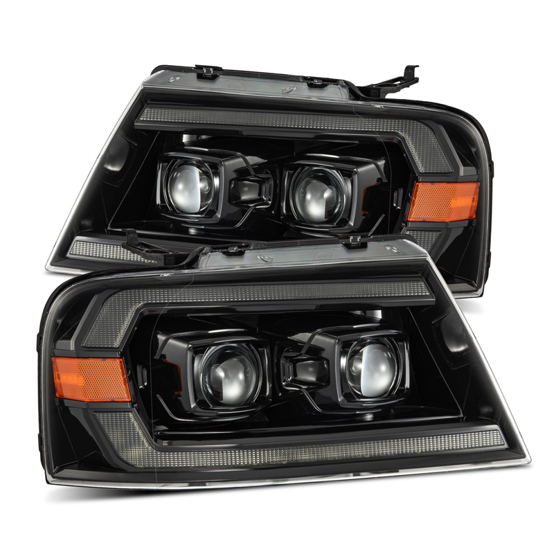 AlphaRex | Projector Headlights Alpha-Black - F-150 / Mark LT 2004-2008