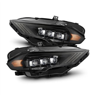 AlphaRex | Projector Headlights Alpha-Black - Mustang 2.3T / 5.0L / 5.2L 2018-2023