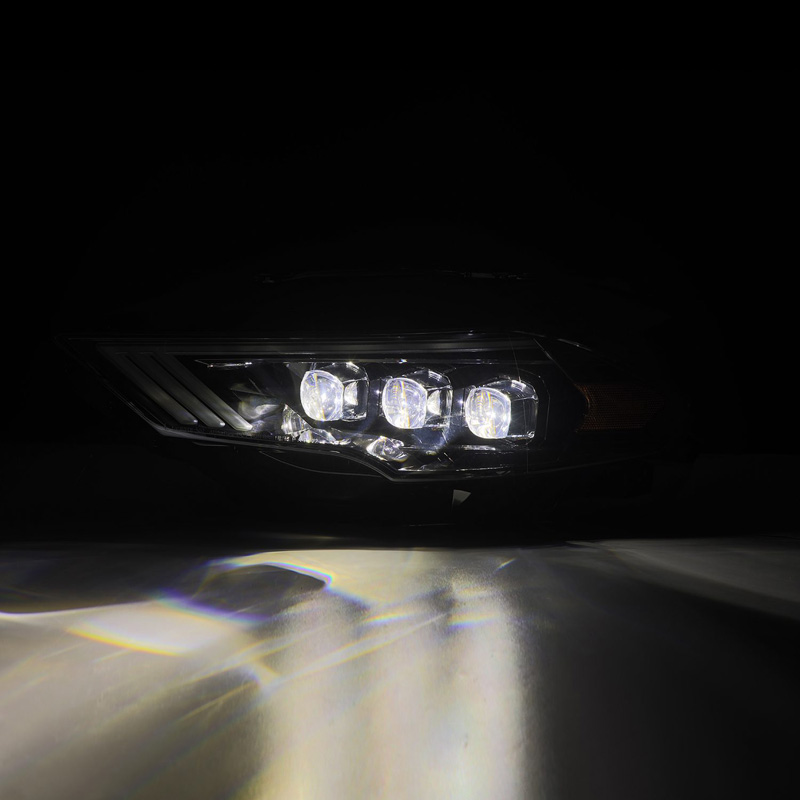 AlphaRex | Projector Headlights Alpha-Black - Mustang 2.3T / 5.0L / 5.2L 2018-2023