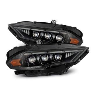 AlphaRex | Projector Headlights Alpha-Black - Mustang 2.3T / 5.0L / 5.2L 2018-2023