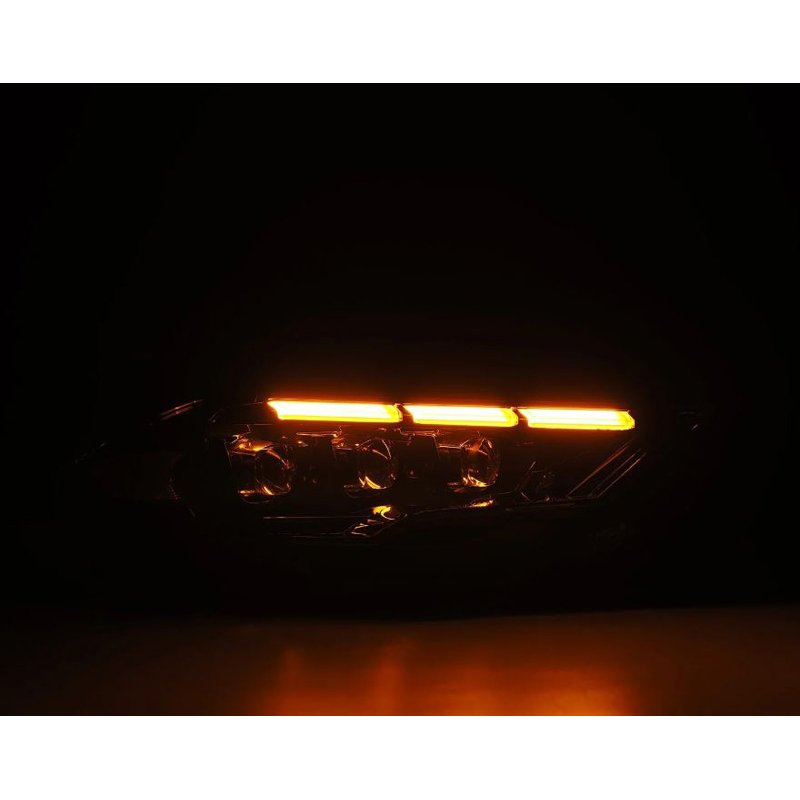 AlphaRex | Projector Headlights Alpha-Black - Mustang 2.3T / 5.0L / 5.2L 2018-2023