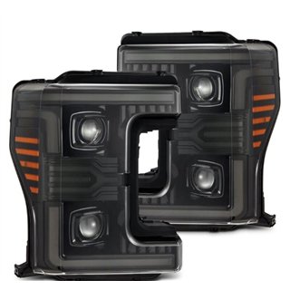 AlphaRex | Projector Headlights Alpha-Black - F-250 / F-350 2017-2019