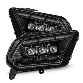 AlphaRex | Projector Headlights Alpha Black - Mustang 3.7L / 5.0L / 5.8L 2013-2014