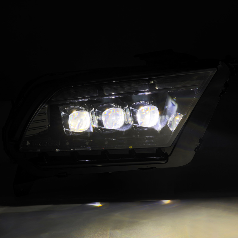 AlphaRex | Projector Headlights Alpha Black - Mustang 3.7L / 5.0L / 5.8L 2013-2014