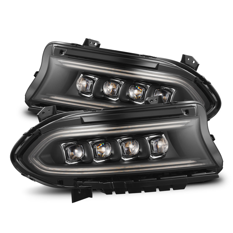 AlphaRex | Projector Headlights Black - Charger 2015-2023
