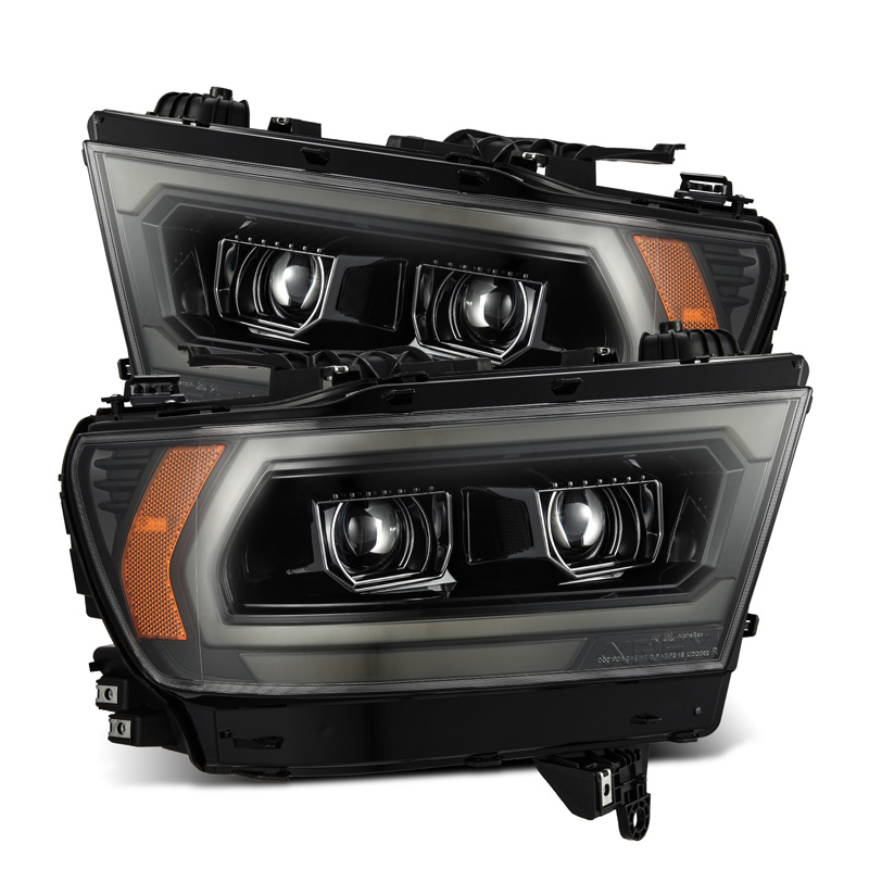 AlphaRex | Projector Headlights Alpha Black - Ram 1500 2019-2024