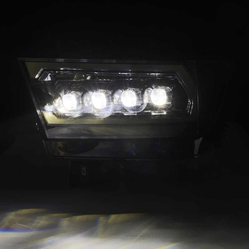 AlphaRex | LED Projector Headlights in Alpha-Black - Ram 1500 2019-2024