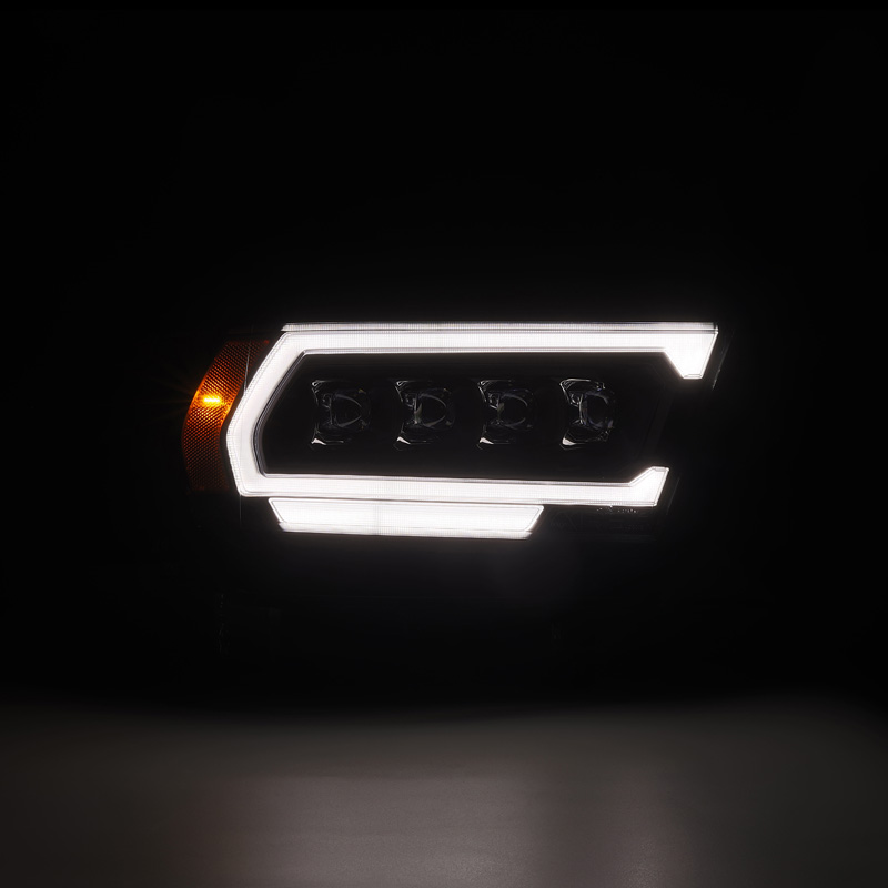 AlphaRex | LED Projector Headlights in Black - Ram 1500 2019-2024