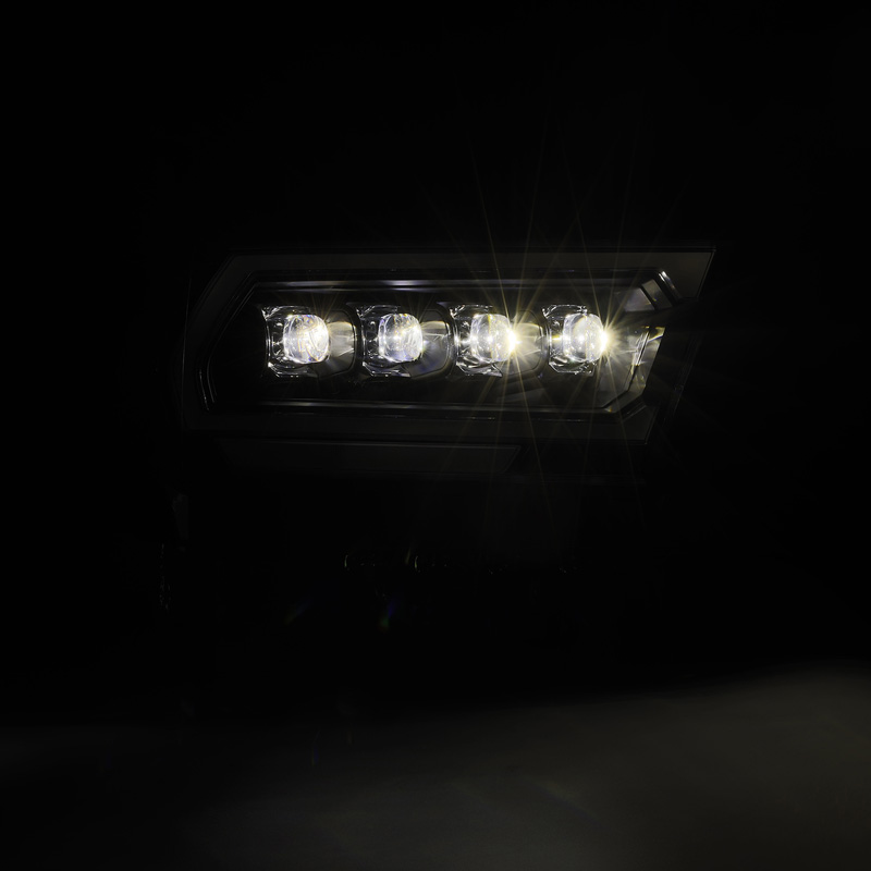 AlphaRex | LED Projector Headlights in Black - Ram 1500 2019-2024