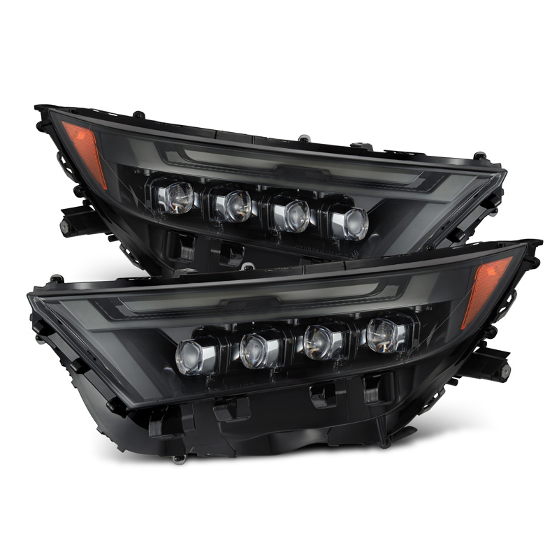 AlphaRex | Projector Headlights Alpha-Black - RAV4 2.5L 2019-2024