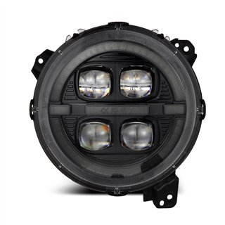 AlphaRex | Projector Headlights Alpha-Black - Gladiator / Wrangler (JK) / Wrangler (JL) 2018-2024