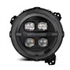 AlphaRex | Projector Headlights Alpha-Black - Gladiator / Wrangler (JK) / Wrangler (JL) 2018-2024