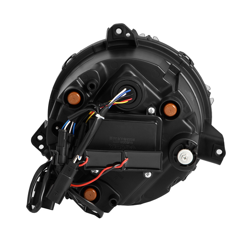 AlphaRex | Projector Headlights Alpha-Black - Gladiator / Wrangler (JK) / Wrangler (JL) 2018-2024