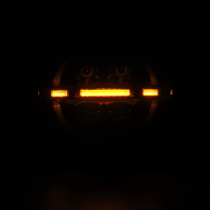 AlphaRex | Projector Headlights Alpha-Black - Gladiator / Wrangler (JK) / Wrangler (JL) 2018-2024