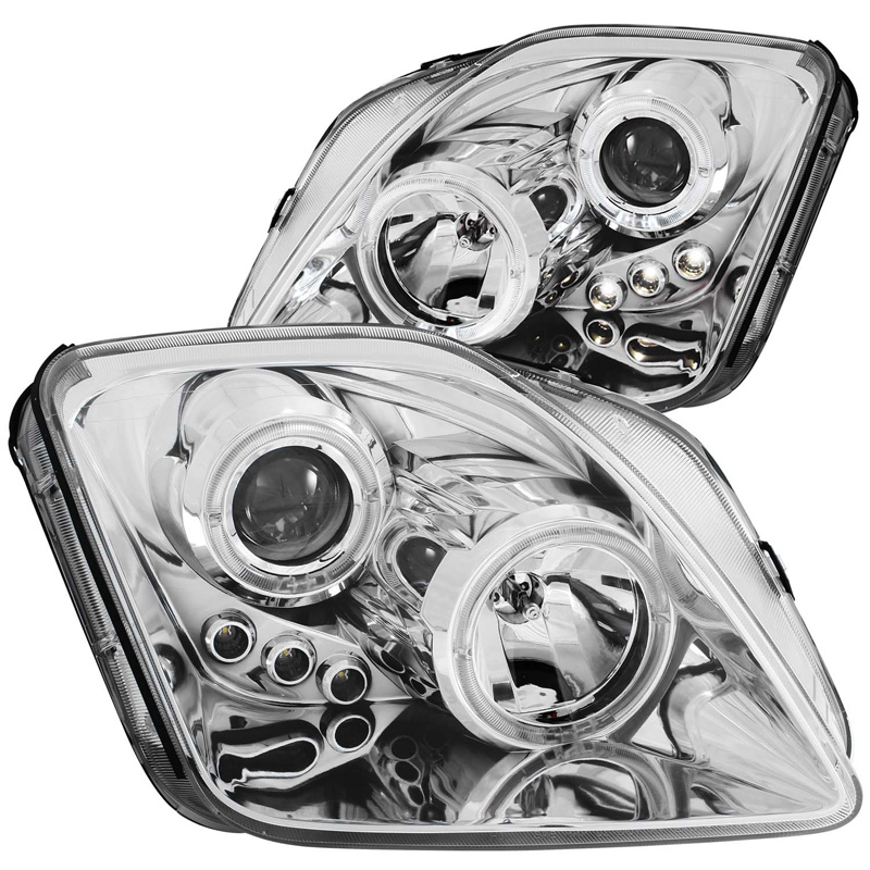 Anzo USA | Projector Headlight Set w/Halo - Prelude 2.2L 1997-2001