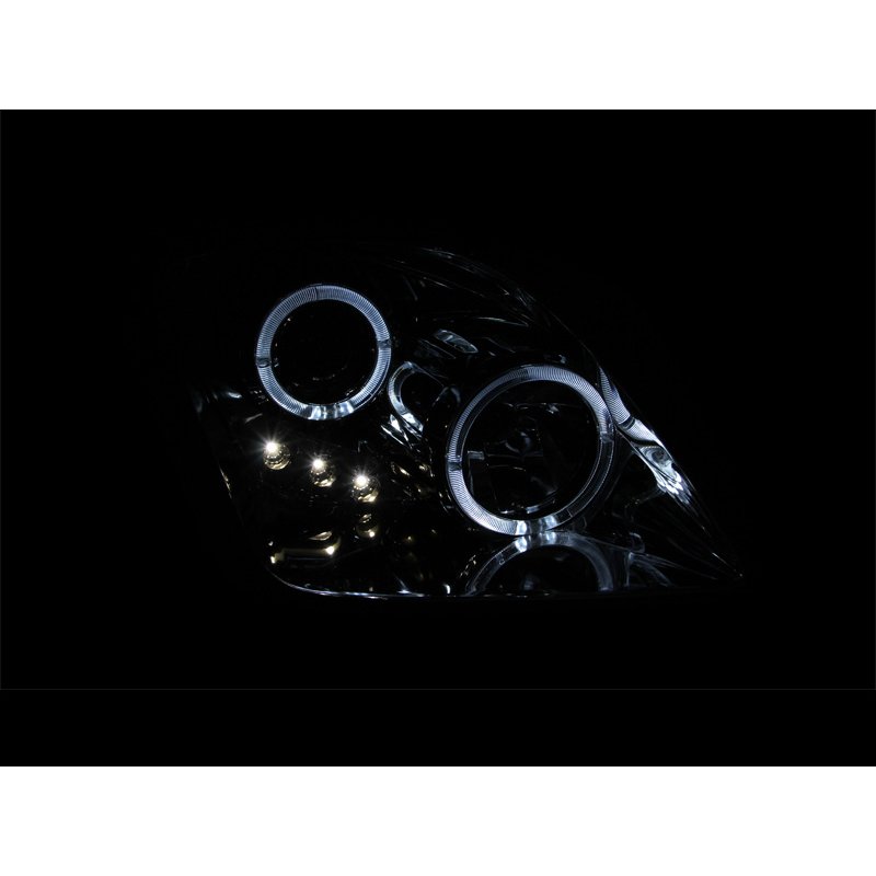 Anzo USA | Projector Headlight Set w/Halo - Prelude 2.2L 1997-2001