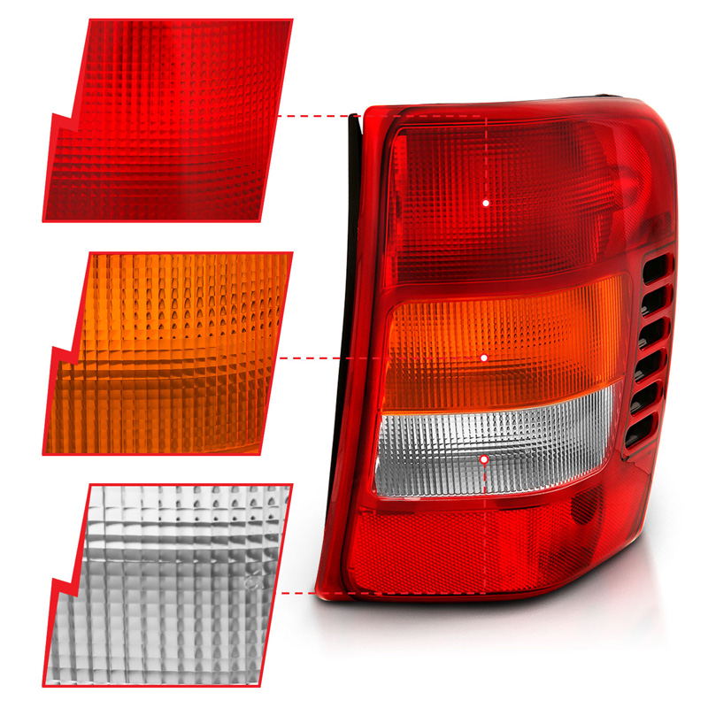 Anzo USA | Tail Light Assembly - Grand Cherokee 4.0L / 4.7L 1999-2004