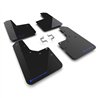 RallyArmor | Black UR Mud Flap Blue Logo - Ranger Raptor 2024-2025