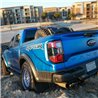 RallyArmor | Black UR Mud Flap Blue Logo - Ranger Raptor 2024-2025