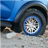 RallyArmor | Black UR Mud Flap Grey Logo - Ranger Raptor 2024-2025