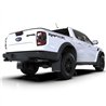 RallyArmor | Black UR Mud Flap White Logo - Ranger Raptor 2024-2025