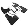 RallyArmor | Black UR Mud Flap Metallic Black Logo - Ioniq 5 XRT 2025