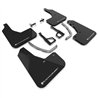 RallyArmor | Black UR Mud Flap White Logo - Ioniq 5 XRT 2025