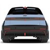RallyArmor | Black UR Mud Flap Light Blue Battery Logo - Ioniq 5 N 2025