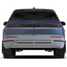 RallyArmor | Black UR Mud Flap Light Blue Battery Logo - Ioniq 5 2022-2024