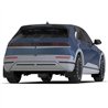 RallyArmor | Black UR Mud Flap Light Blue Battery Logo - Ioniq 5 2022-2024