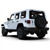RallyArmor | Black UR Mud Flap Red Logo - Wrangler JL / 4xe Rubicon 2018-2025