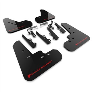 RallyArmor | Black UR Mud Flap Red Logo - K4 2025