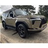 RallyArmor | Black UR Mud Flap Dark Green Logo - GX550 Overtrail 2024-2025