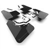 RallyArmor | Black UR Mud Flap Dark Grey Logo - GX550 Overtrail 2024-2025