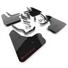 RallyArmor | Black UR Mud Flap Red Logo - 4Runner TRD Off-Road / Trailhunter 2025