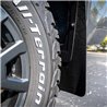 RallyArmor | Black UR Mud Flap Red Logo - 4Runner TRD Off-Road / Trailhunter 2025