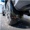 RallyArmor | Black UR Mud Flap White Logo - 4Runner TRD Off-Road / Trailhunter 2025