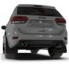 RallyArmor | Black UR Mud Flap Red Logo - Grand Cherokee SRT Trackhawk 2018-2021