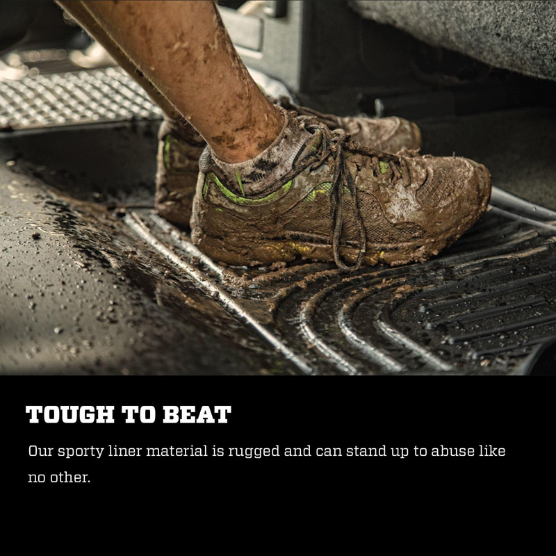 Husky Liners | Weatherbeater - 2nd Seat Floor Liner - Rear - Telluride 3.8L 2020-2025