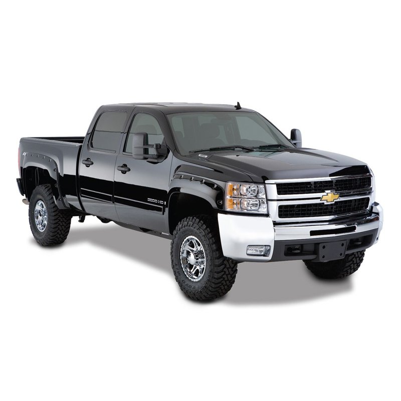 Husky Liners | Fender Flares Pocket-Style 4PC Set - Silverado 1500 / 2500 HD / 3500 HD 2007-2013