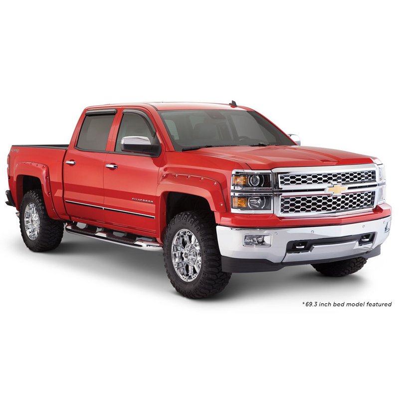 Husky Liners | Fender Flares Pocket-Style 4PC Set - Silverado 1500 / Limited / 2500 HD / 3500 HD 2014-2019