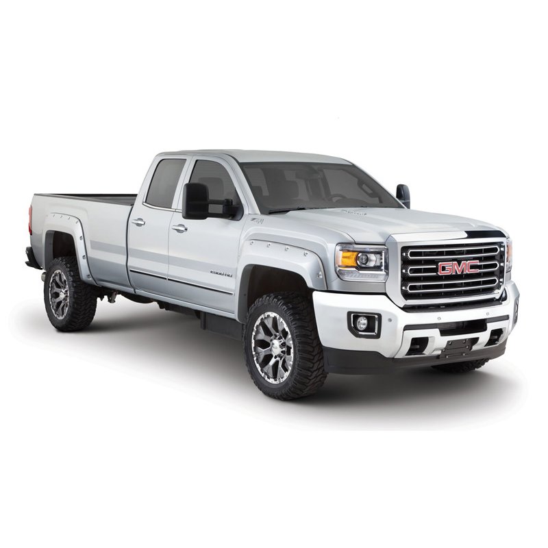 Husky Liners | Fender Flares Pocket-Style 4PC Set - Silverado 2500 HD / 3500 HD 6.0L / 6.6L 2015-2019